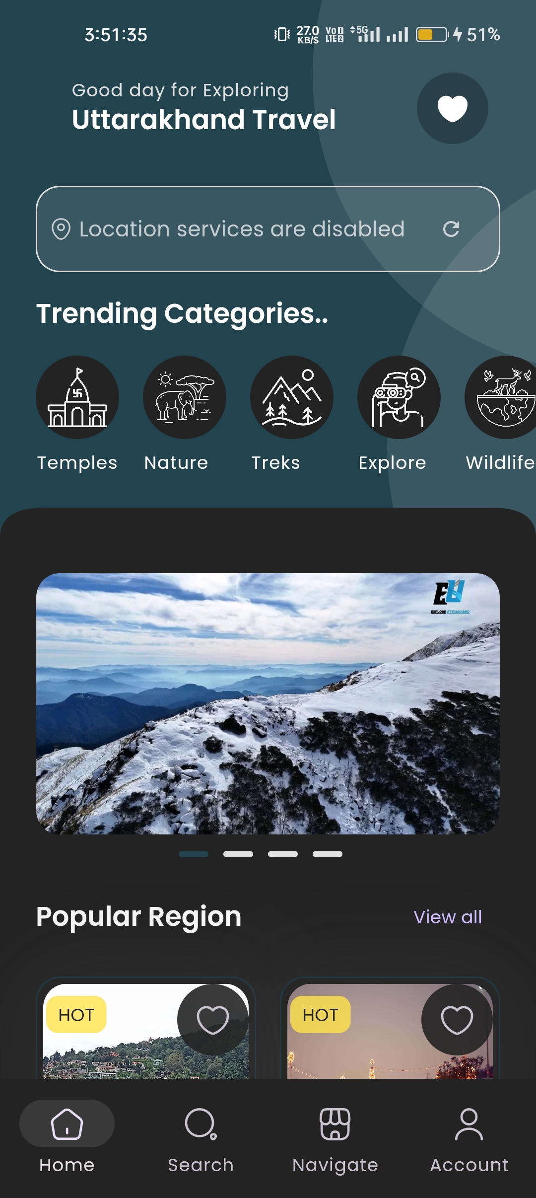 App Screenshot - User Profile